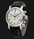 Seagull M190S - Manual Mechanical Chronograph Black Leather-0