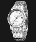 Seagull M198S Ultra-Thin Automatic Mechanical Silver Dial Stainless Steel Strap-0