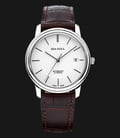 Seagull M201S - Automatic Mechanical Watch Brown Leather-0
