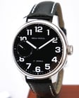 Seagull M222S-BL - Manual Mechanical Black Leather Strap-3
