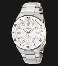 Seiko Prospex SBDC037 Transocean White Dial Stainless Steel Bracelet Watch-0
