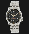 Seiko Diver SEC011J Quartz Watch Black Dial Stainless Steel-0