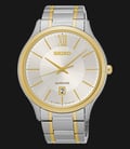 Seiko Classic SGEH54P1 Sapphire Crystal Two Tone Stainless Steel Bracelet-0
