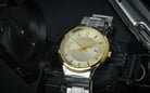 Seiko Classic SGEH92P1 50th Anniversary Men Champagne Dial Stainless Steel Strap-3