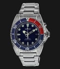 Seiko SKA369P1 Kinetic Divers 200M Blue Dial Stainless Steel-0
