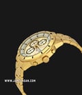 Seiko Chronograph SKS566P1 Men Champagne Dial Gold Stainless Steel Strap-1