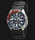 Seiko Diver SKX009J1 Automatic Watch Dark-blue Dial Rubber Strap-0