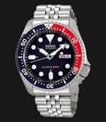 Seiko SKX009K2 Automatic Diver 200M Blue Dial Stainless Steel Strap-0