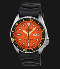 Seiko Diver SKX011J1 Automatic Watch Orange Dial Made In Japan-0