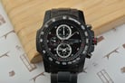 Seiko Chronograph SNAD21P1 Black Dial Black Ion Plated Stainless Steel Strap-6