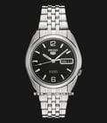 Seiko 5 Sports SNK393K1 Automatic Black Dial Stainless Steel Strap-0