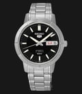 Seiko 5 Sports SNK895K1 Automatic Black Dial Stainless Steel Strap-0