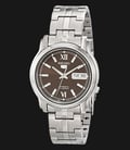 Seiko 5 SNKK79K1 Automatic Brown Dial Stainless Steel-0