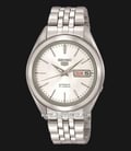 Seiko 5 Sports SNKL15K1 Automatic Silver Dial Stainless Steel Strap-0