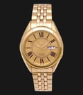 Seiko 5 Sports SNKL38K1 Gold Dial Gold Stainless Steel Strap-0