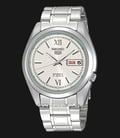 Seiko 5 Sports SNKL51K1 Automatic Silver Dial Stainless Steel Strap-0