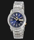 Seiko 5 SNKL79K1 Automatic Blue Dial Stainless Steel Strap-0