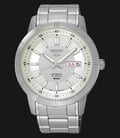 Seiko 5 Sports SNKN51K1 Automatic Silver Dial Stainless Steel Strap-0
