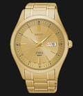 Seiko 5 SNKN96K1 Automatic Gold Dial Gold Stainless Steel-0