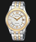 Seiko Automatic SNM048J Superior Silver Dial Two-tone Stainless Steel-0