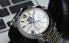 Seiko Premier SNP139P1 Kinetic Big Date Perpetual Silver Dial Stainless Steel-3