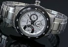 Seiko Classic SNT021P1 Criteria Silver Dial Stainless Steel Strap-2