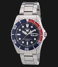 Seiko 5 SNZF15K1 Automatic 23 Jewels Dark Blue Dial Stainless Steel-0