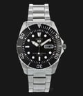 Seiko 5 Sports SNZF17K1 Sea Urchin Automatic 23J Black Dial Stainless Steel 100M-0
