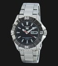 Seiko 5 Sports SNZF61K1 Automatic Black Dial Stainless Steel Strap-0