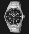 Seiko 5 Sports SNZG13K1 Automatic Black Dial Stainless Steel Strap-0