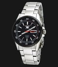 Seiko 5 SNZH19K1 Automatic Black Dial Stainless Steel-0