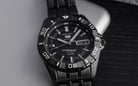 Seiko 5 Sports SNZH77K1 Automatic Black Dial Black Stainless Steel Strap-4