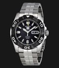 Seiko 5 Automatic SNZH91K1 Black Dial Stainless Steel Strap-0
