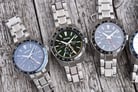 Seiko Presage SPB219J1 Sharp Edged 140Th Anniversary GMT Automatic Green Dial Stainless Steel Strap-9
