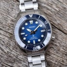 Seiko Prospex SPB321J1 King Sumo Automatic Divers 200M Blue Dial Stainless Steel Strap-5