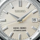 Seiko King Seiko SPB369J1 Silver Silk KSK Beige Dial Stainless Steel Strap-2