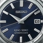 Seiko King Seiko SPB371J1 Tamahagane KSK Blue Dial Stainless Steel Strap-2