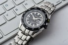 Seiko Automatic SRP037K1 Black Dial Stainless Steel Strap-5