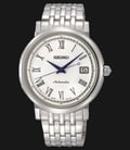 Seiko Automatic SRP119 White Dial Stainless Steel-0