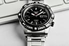 Seiko 5 Sports SRP139K1 Automatic Black Dial Stainless Steel Strap-5