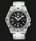 Seiko 5 Sports SRP143K1 Automatic Black Dial Stainless Steel Strap-0