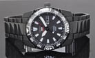 Seiko 5 Sports SRP169K1 Automatic Black Dial Black Stainless Steel Strap-3
