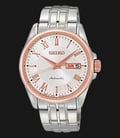 Seiko SRP186J1 Automatic Presage Stainless Steel Silver Dial-0