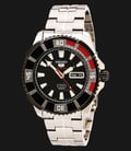 Seiko 5 Sports SRP207K1 Automatic Black Dial Stainless Steel Strap-0