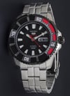 Seiko 5 Sports SRP207K1 Automatic Black Dial Stainless Steel Strap-1