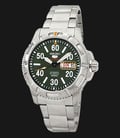 Seiko 5 Sports SRP215K1 Automatic Green Dial Stainless Steel Strap-0