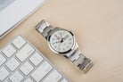 Seiko 5 Sports SRP263K1 Automatic White Dial Stainless Steel Strap-5