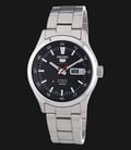 Seiko 5 Sports SRP265K1 Automatic Black Dial Stainless Steel Strap-0