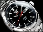 Seiko 5 Sports SRP265K1 Automatic Black Dial Stainless Steel Strap-2