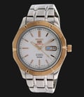 Seiko 5 Sports SRP292K1 Automatic White Patterned Dial Stainless Steel-0